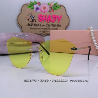 Kính Miu Miu Vàng Chanh Xuyên Đêm Cho Nữ M04