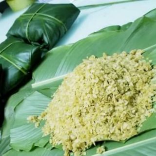 1kg Cốm Tươi (cốm non) Hà Nội, Cốm làm từ lúa non Nếp Cái Hoa Vàng