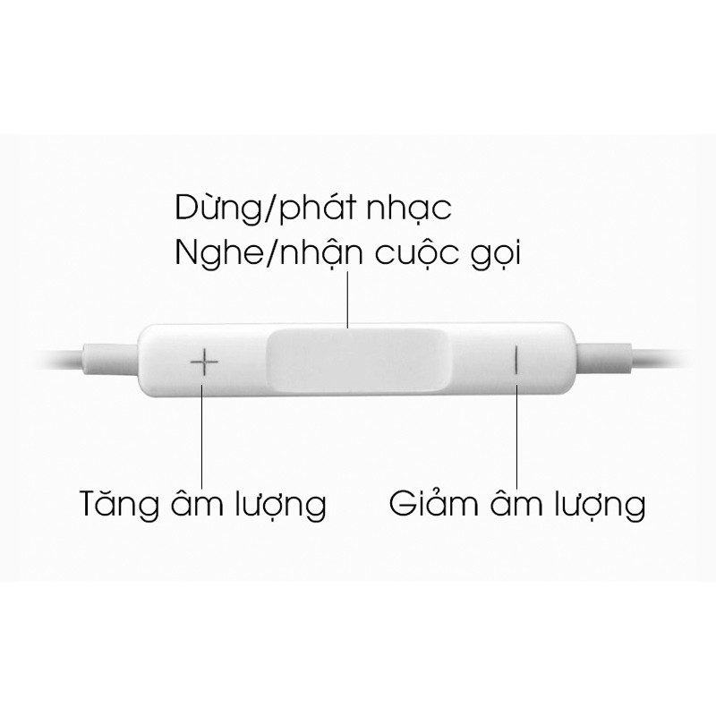 Tai nghe iPhone 6 chính hãng Apple with 3.5 mm Headphone | Tai nghe Gaming có dây | Bảo hành 18 tháng