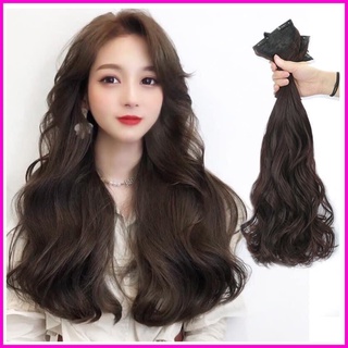 Sét 3 dải Tóc Giả Kẹp xoăn sóng cao cấp làm dày tóc, tự nhiên mềm đẹp