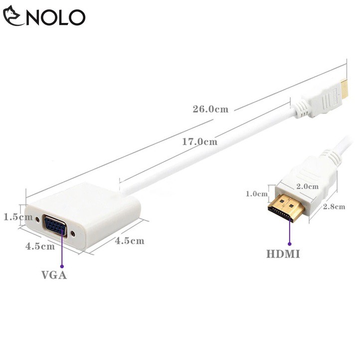 CÁP HDMI RA VGA CÁP HDMI  VGA