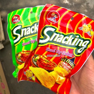 5 Gói Snack Khoai Tây Thái Lát Snacking Ăn Cùng Pon Pon