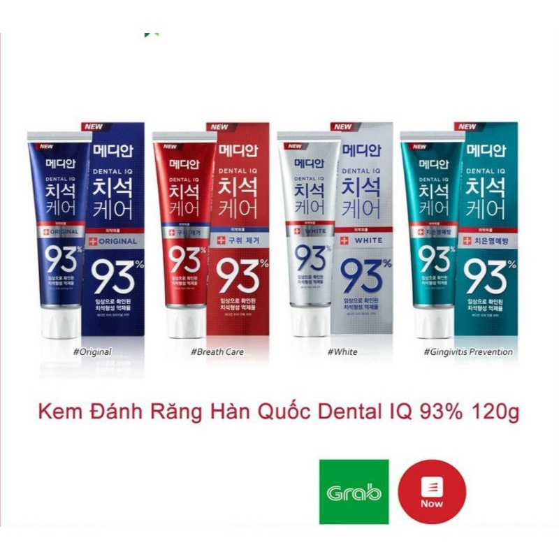 Kem Đánh Trắng Răng Median 93% Tooth-Paste 120g