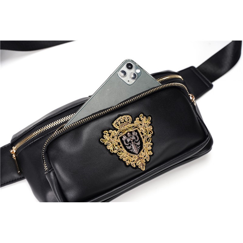 Túi bao tử da đeo chéo nam nữ thể thao chống nước thời trang nhỏ gọn đựng điện thoại phù hợp đi chơi đi học giá rẻ đẹp | BigBuy360 - bigbuy360.vn