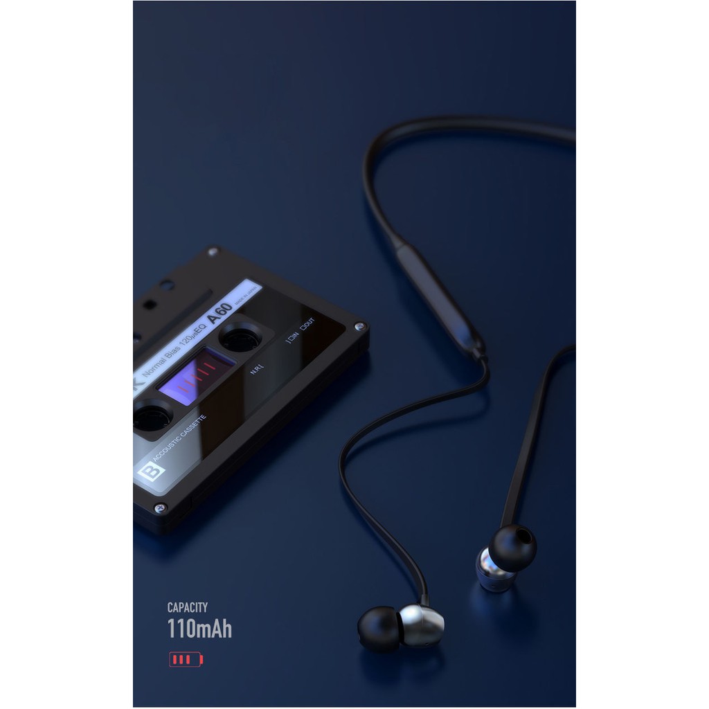 Tai nghe Bluetooth thể thao từ tính thích hợp dùng cho cả nam và nữ Yoobao YB504