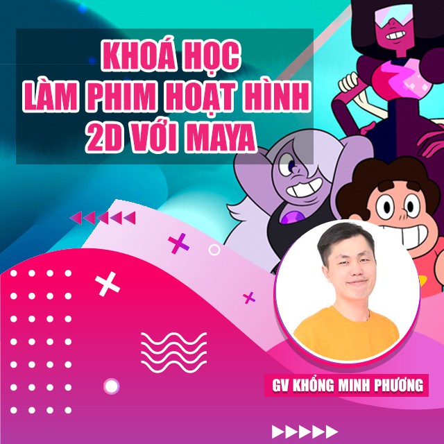 FULL khóa học THIẾT KẾ - ĐỒ HỌA - Làm phim hoạt hình 2D với MAYA