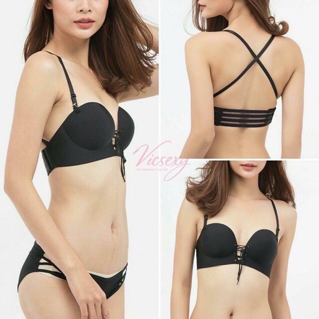 Áo ngực su rút dây nâng ngực đầy đặn cho các nàng (kèm hình thật)