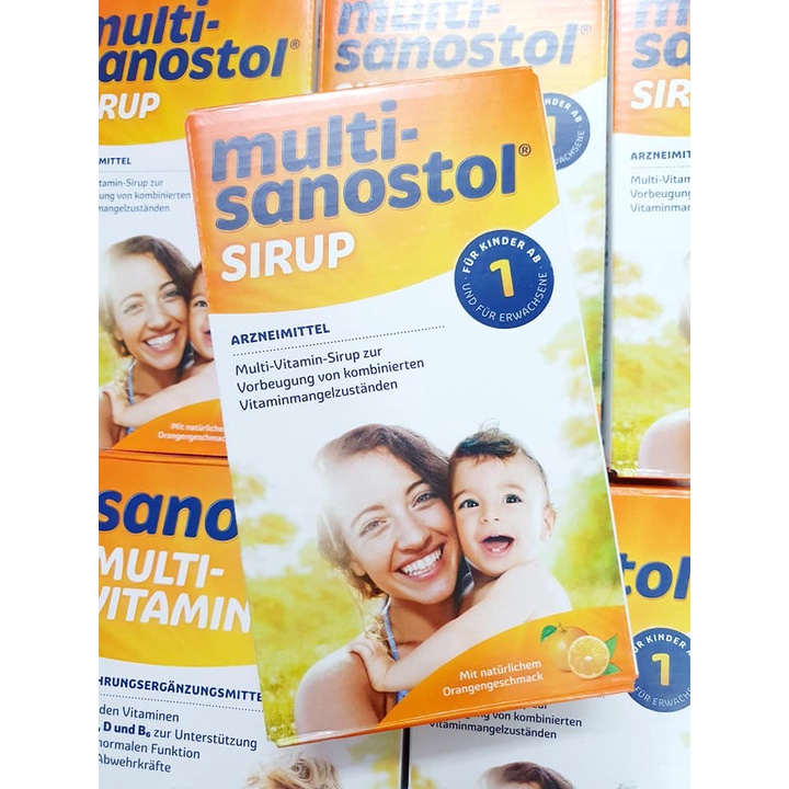 Vitamin Tăng Đề Kháng Sanostol - Nội Địa Đức Đủ Bill