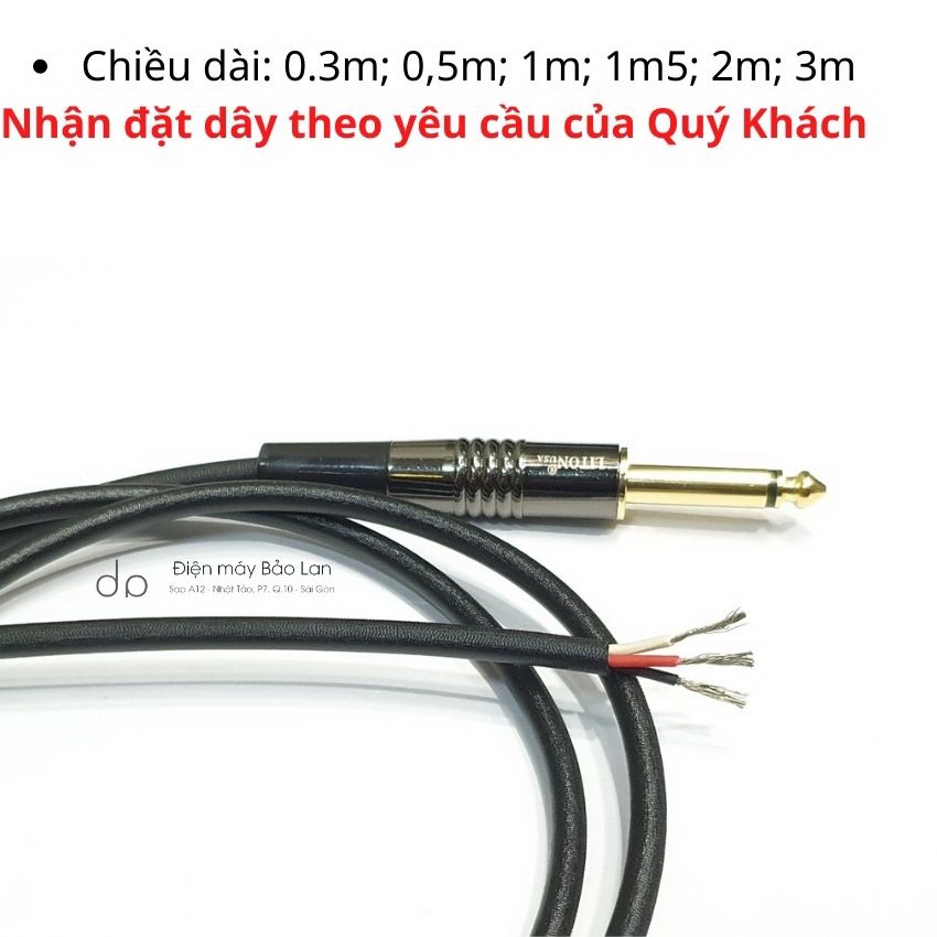 Dây Hai Đầu 6.5, Bạc Xinken Cao Cấp, Bảo Hành 6 Tháng 1 Đổi 1