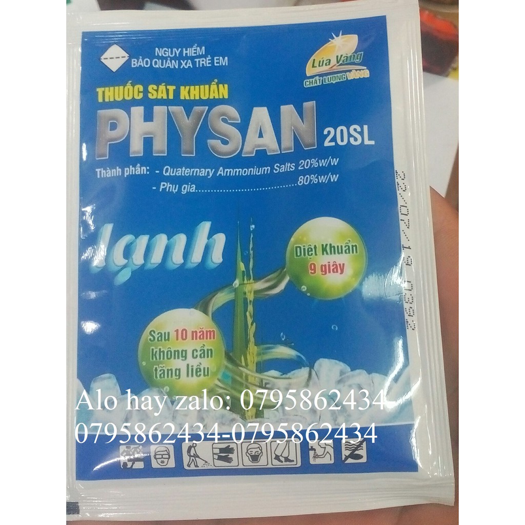 Thuốc Sát Khuẩn Và Trừ Thối Nhũn Cho Lan Physan Gói 25ml