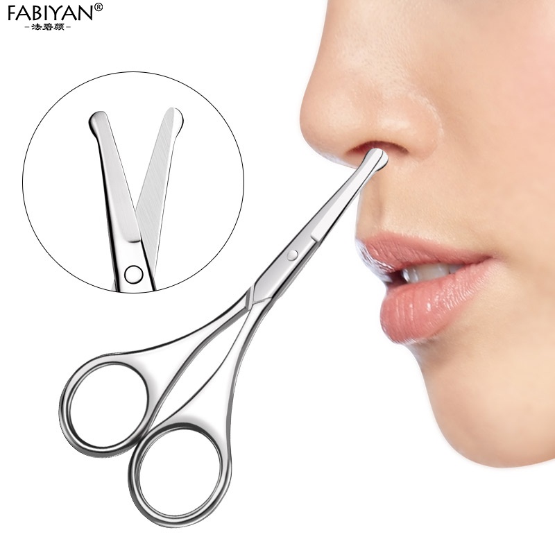 Kéo đầu tròn FABIYAN cắt lông mũi an toàn tiện lợi cao cấp