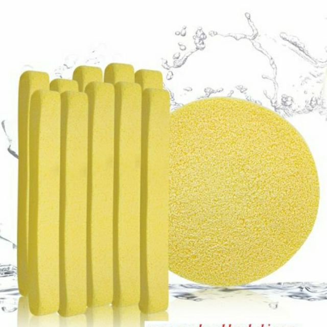 Bông nở thành bọt biển rửa mặt mịn Nhật Bản