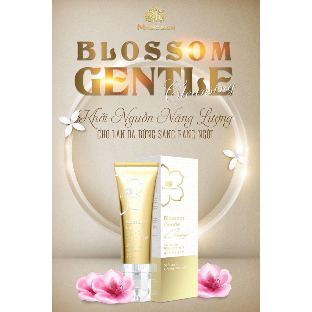 Sữa rửa mặt dịu nhẹ dành cho da mụn Blossom Gentle Cleansing Magic Skin | BigBuy360 - bigbuy360.vn