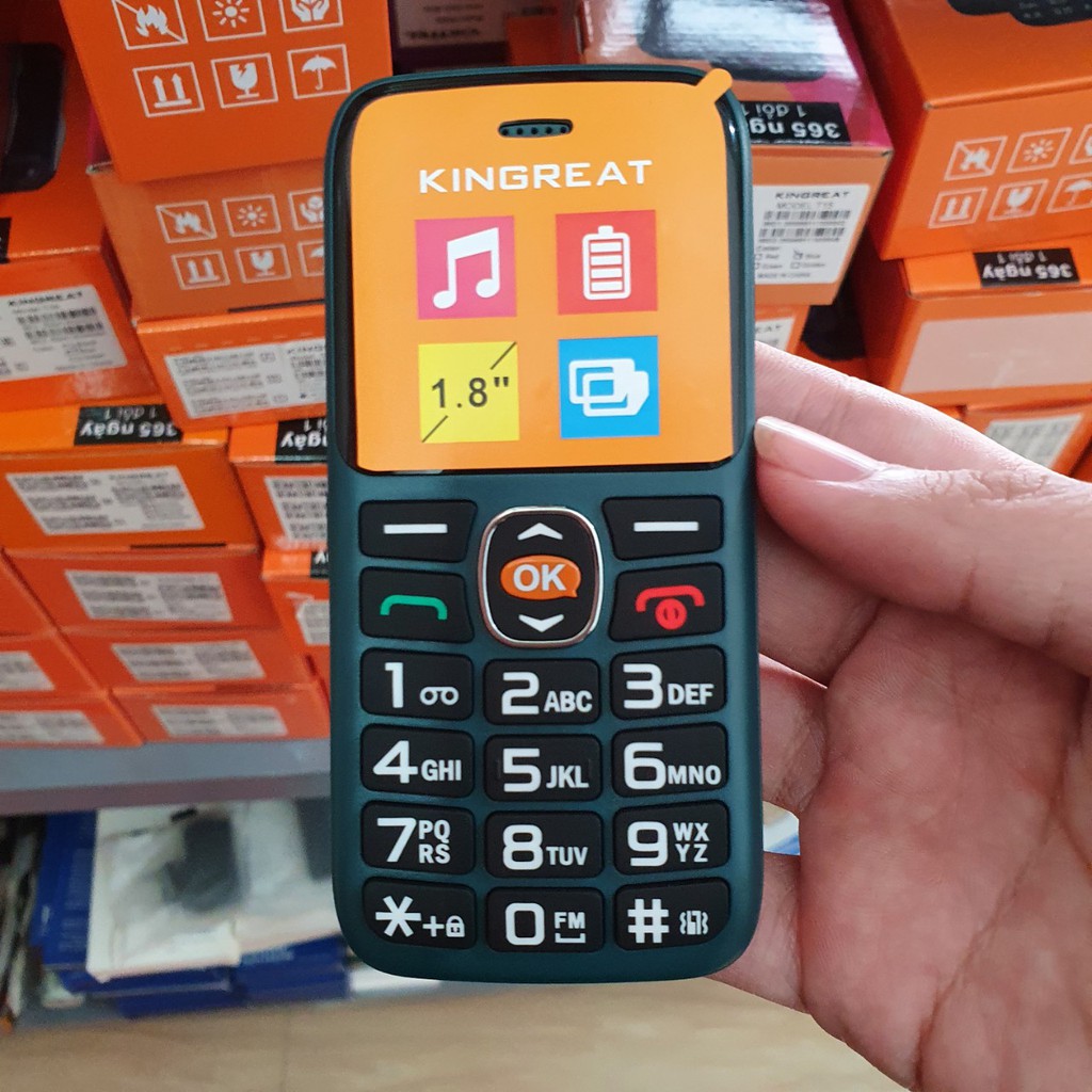 Điện thoại Kingreat T28 - Loa to - 2 sim - Hàng chính hãng - Bảo hành 12 tháng