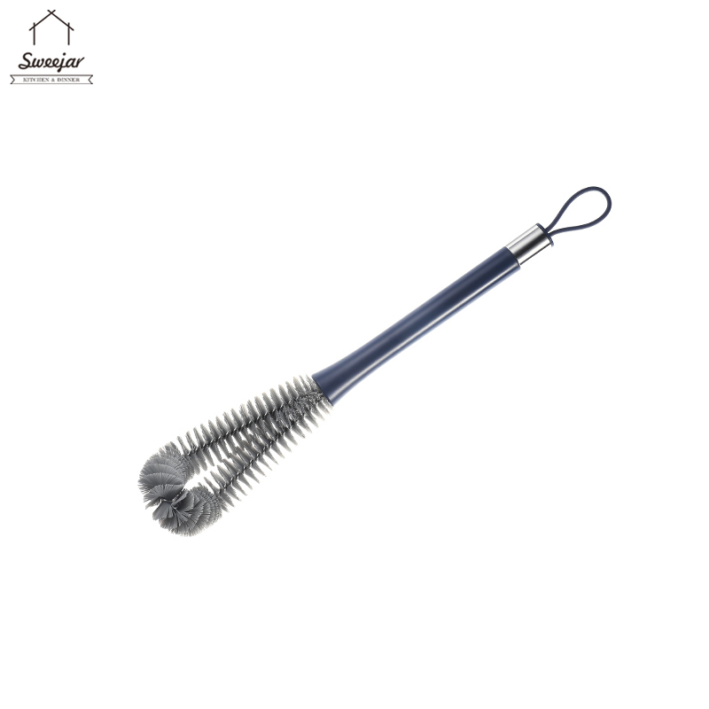 Cọ chùi cốc/ ống SWEEJAR sợi nylon cán dài đa năng tùy chọn màu sắc