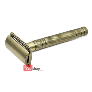 Dao cạo râu cổ điển cao cấp đồng