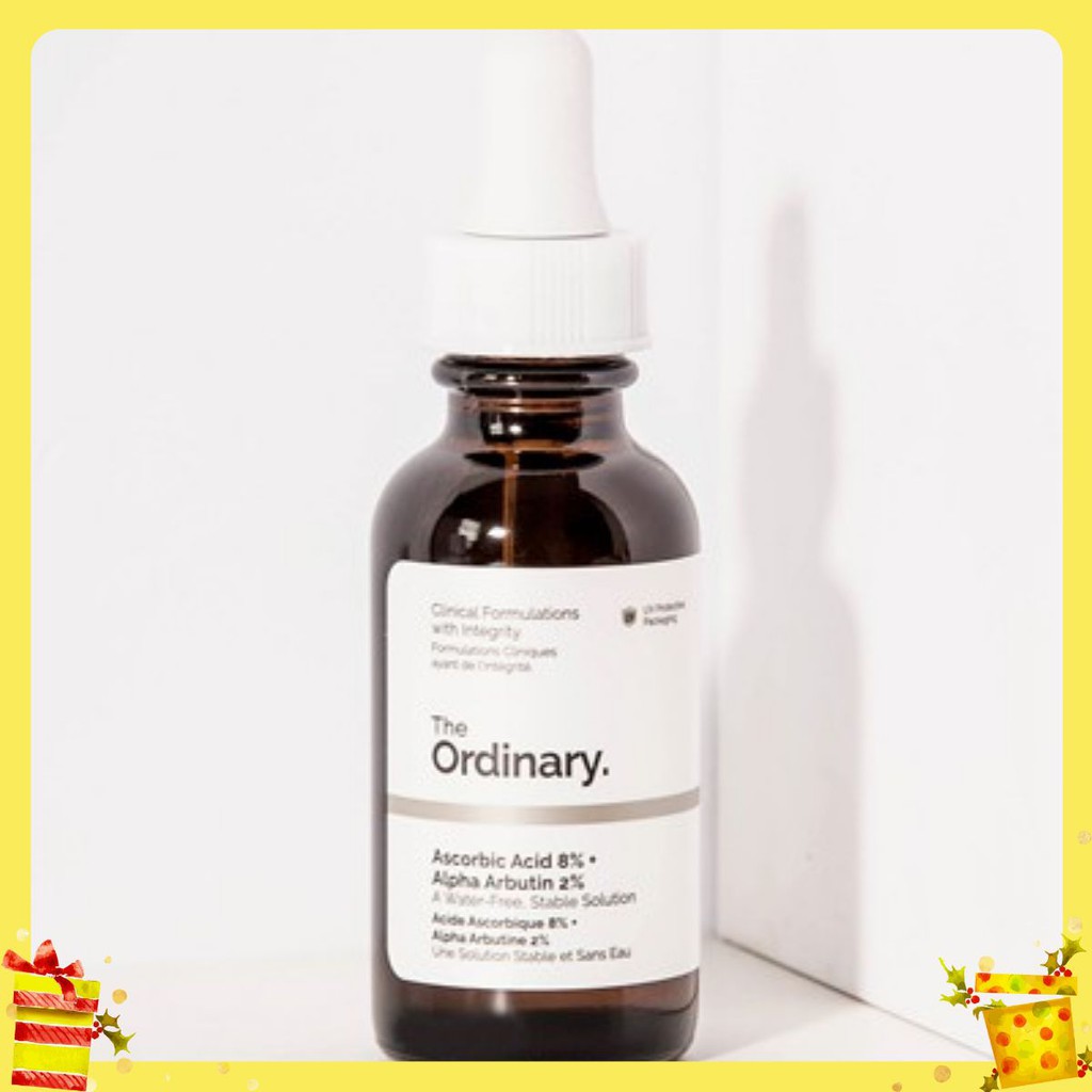 Serum sáng da Vitamin C - Ascorbic Acid 8% + Alpha Arbutin 2% - The Ordinary. [ƯU ĐÃI]
