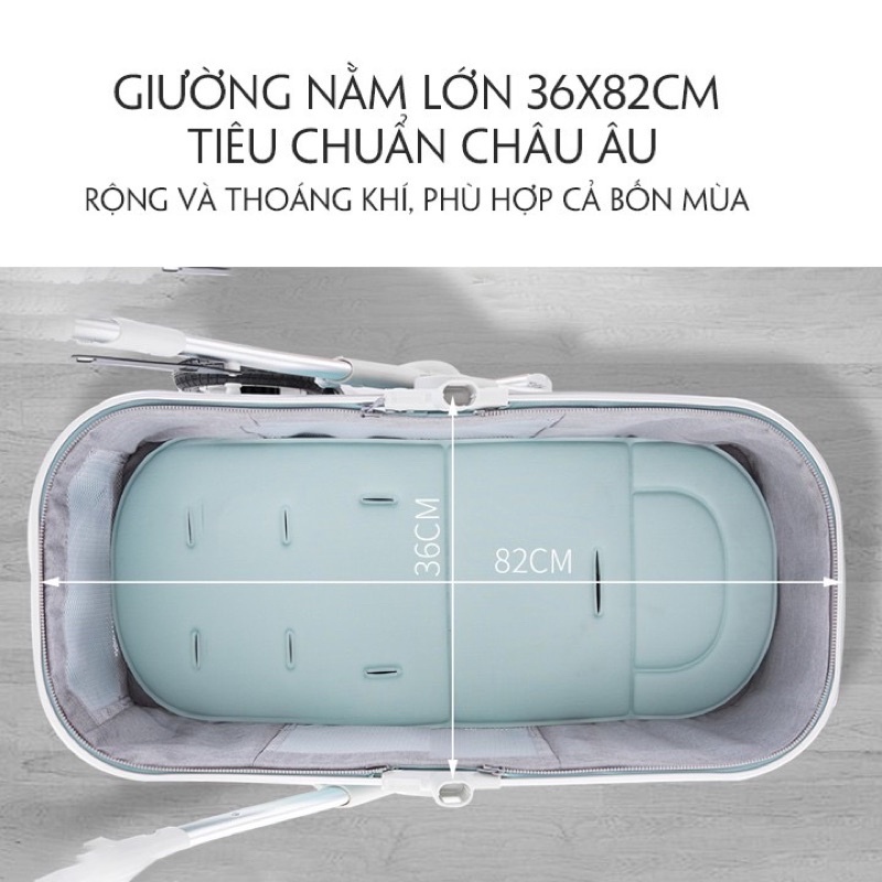 Xe nôi hai chiều Belecoo