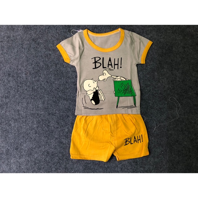 Bộ thun qc cho bé