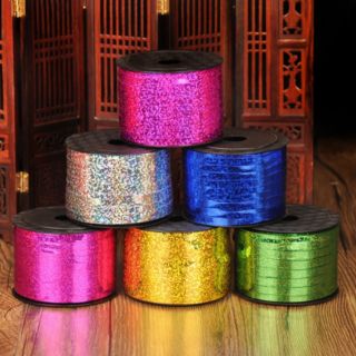 Cuộn dây ruy băng buộc bóng bay nhiều màu