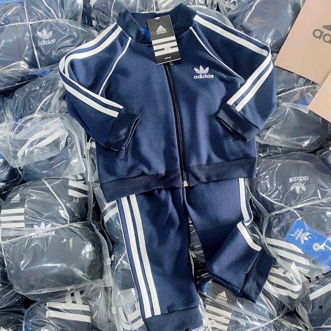 BÁN SỈ - BỘ DASSS THAN 3 SỌC TRẮNG CHO BÉ HOT HIT BT150