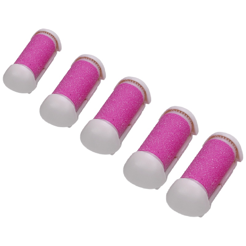 5 cái Nạp tệp chân Dễ dàng thay thế Con lăn thô tiện dụng Thay thế vết chai Tẩy vết chai Nạp đầu lăn Da chết