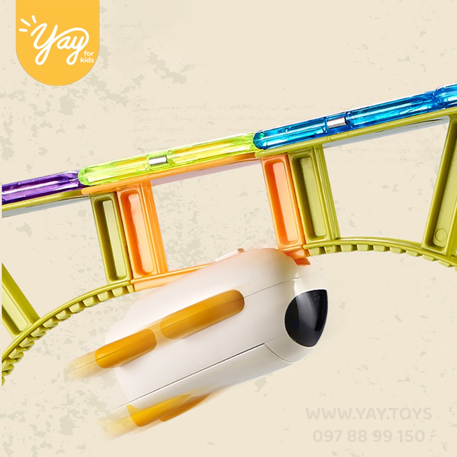 Phụ Kiện Tàu Lẻ Nam Châm Kèm Pin Cho Bé 3+ - Nocky