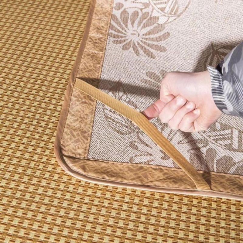 Chiếu điều hòa Muji sợi mây lót lụa cao cấp chiếu có chun cài góc cao cấp hàng loại 1