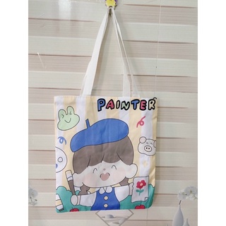 Túi tote vải in hình