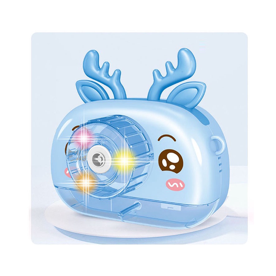 Máy ảnh bong bóng 😻MÈO XINH😻 Máy chụp hình chú mèo dễ thương bắng bong bóng xà phòng dành cho các bé