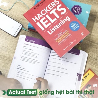 Sách Combo Hackers IELTS (4 cuốn) - BẢN QUYỀN