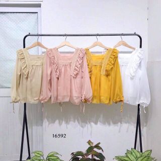Áo BABYDOLL Bèo, Chất Voan Lụa Nhẹ Và Mát.