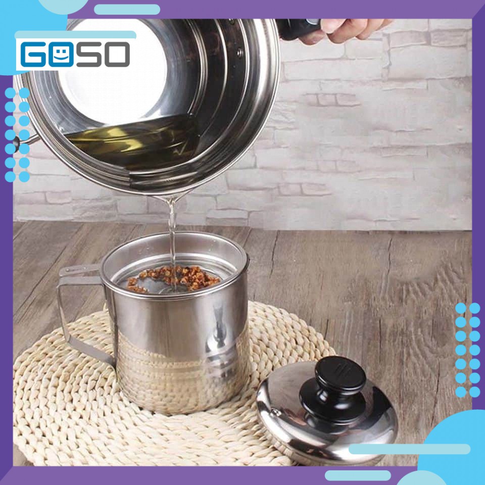 [GOSO] Ca Lọc Dầu Ăn Bằng Inox Cao Cấp | BigBuy360 - bigbuy360.vn