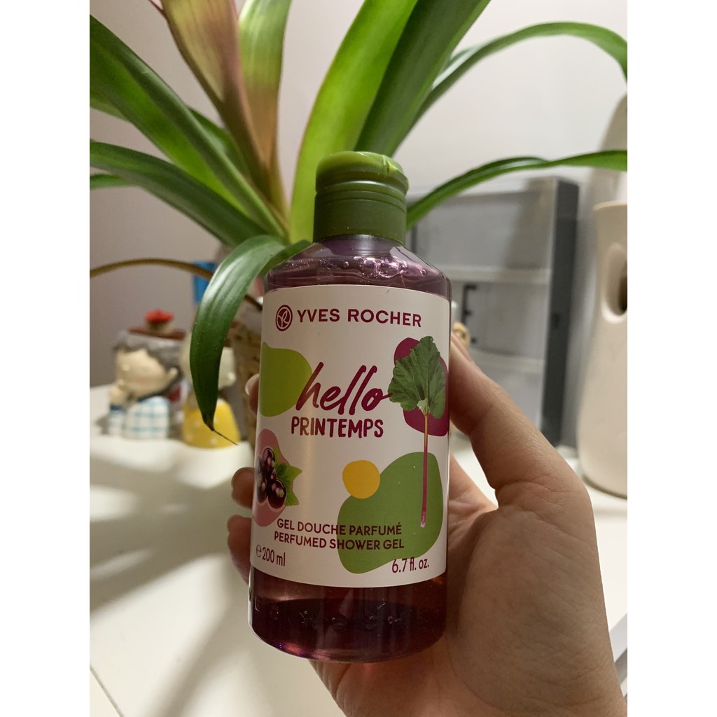 Sữa tắm Yves Rocher bản limited Hello Printemps 400ml