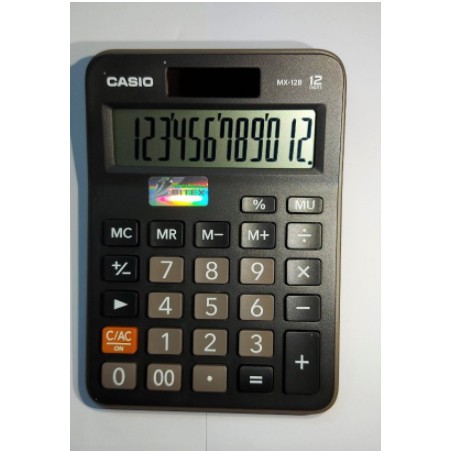 Máy Tính Casio MX - 12B (Chính Hãng Bảo Hành 2 Năm)