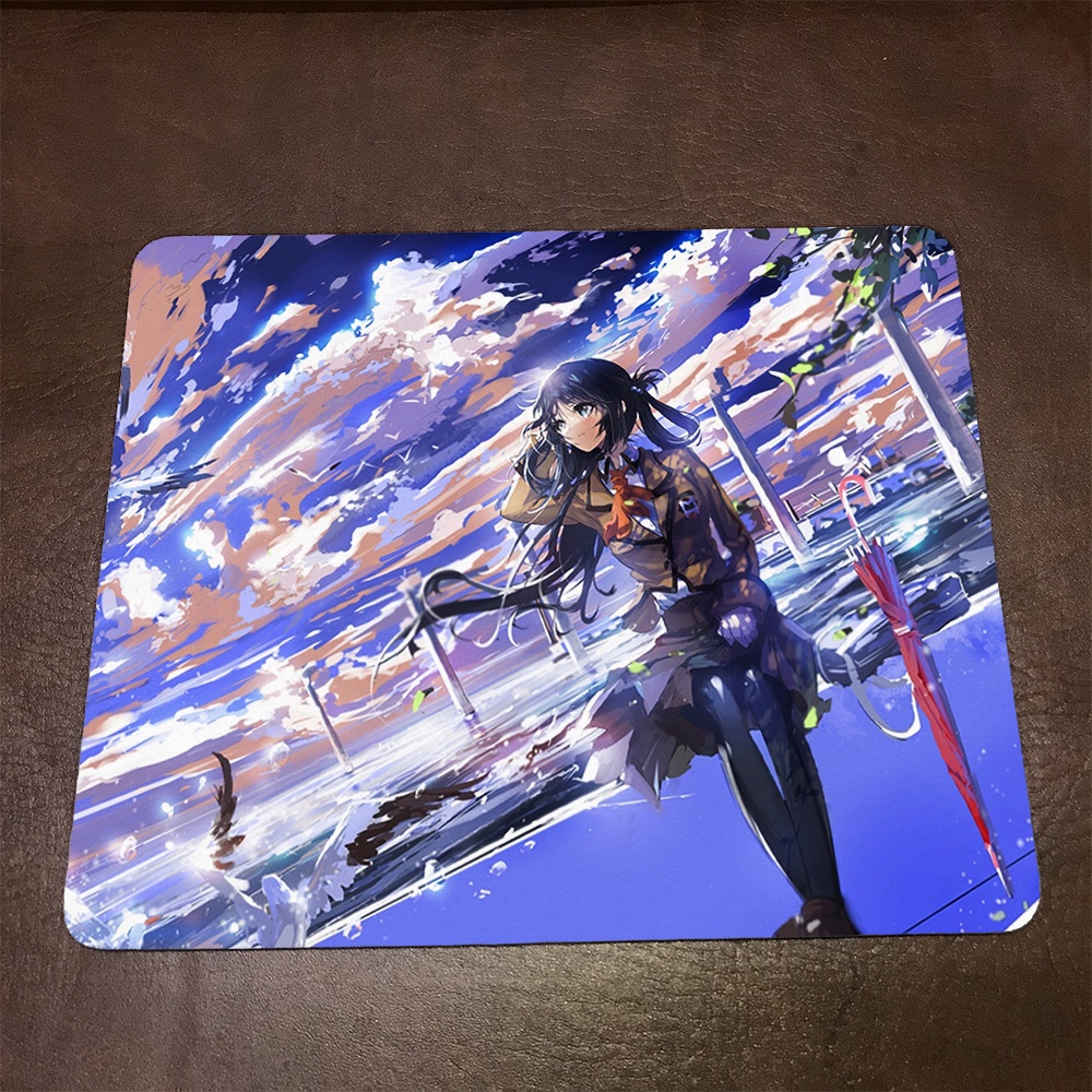 Lót chuột máy tính Anime Nagi no Asukara Wallpapers 1 Mousepad cao su êm ái. Nhận in theo yêu cầu