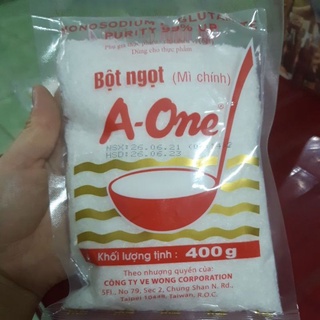 Bột ngọt A- one cánh mịn 400gr