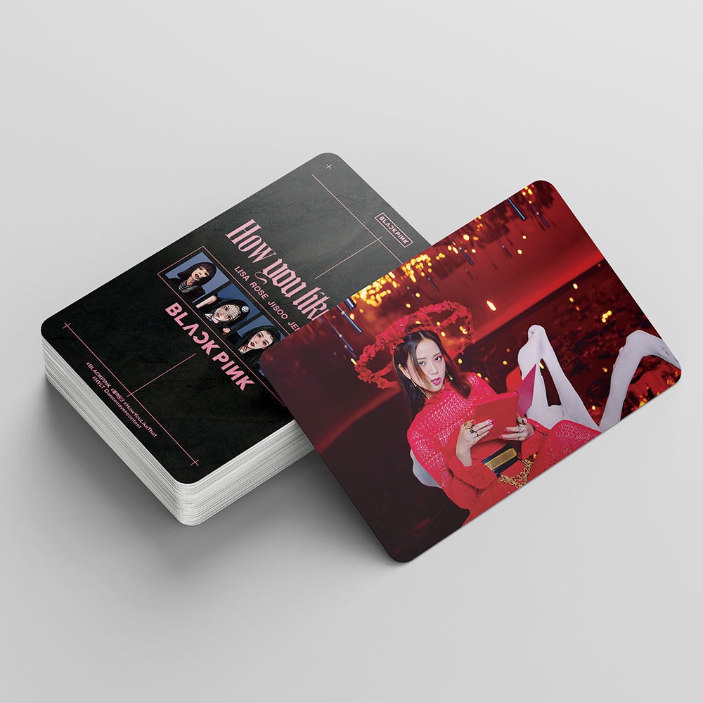 Bộ 54 Thẻ Hình Nhóm Nhạc BlackPink