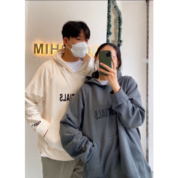 Áo nỉ hoodie EssentiaIs, hoodie oversize nỉ bông