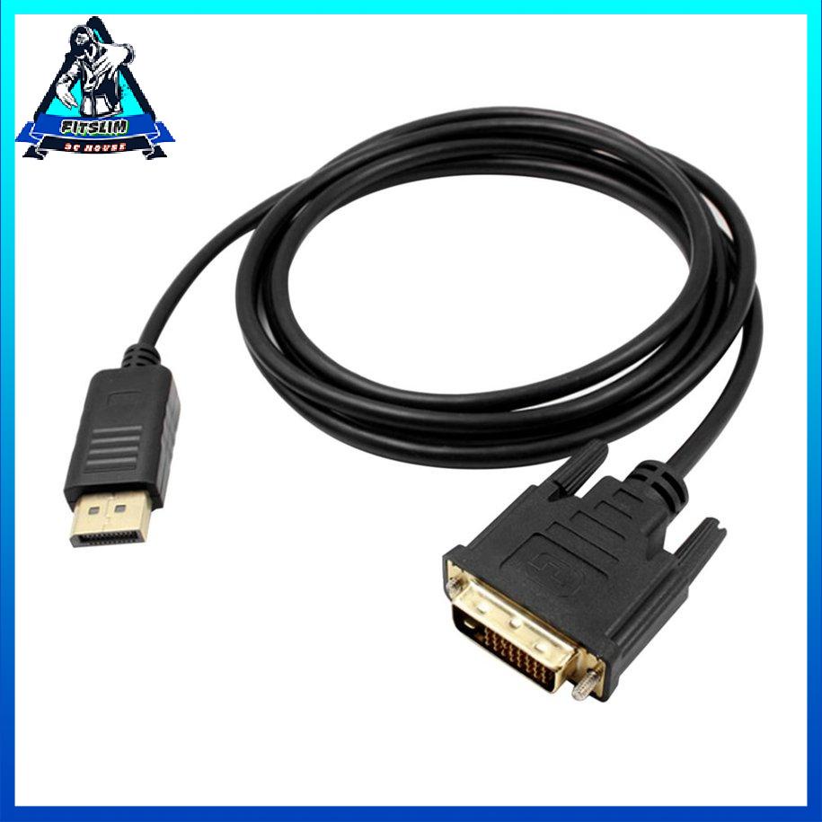 Bộ chuyển đổi cáp DisplayPort DP sang DVI Male to Male 1080P HD DP to DVI Converter [8/23]
