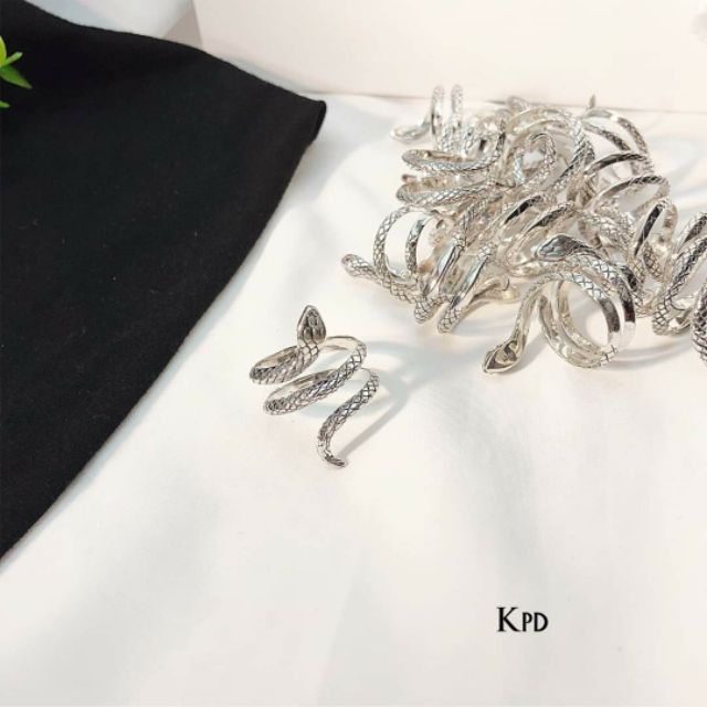 NHẪN RẮN BẠC THÁI