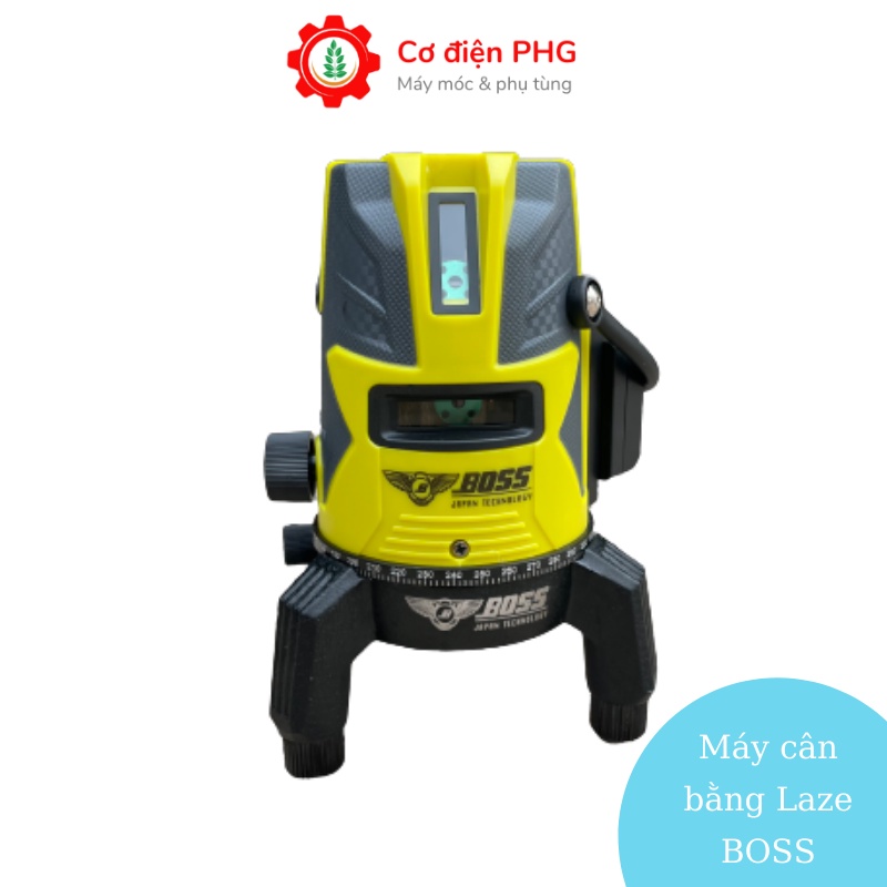 Máy cân bằng laze BOSS chuyên dùng trong thi công, xây dựng | Máy bắn cốt laze