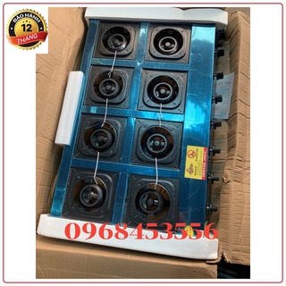 Bếp gas 8 cửa - 8 họng - 8 lò