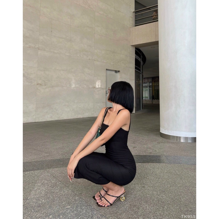 Đầm body hai dây