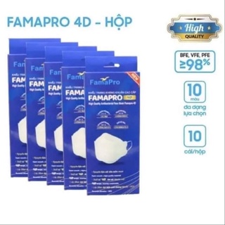 Khẩu trang famapro 4d