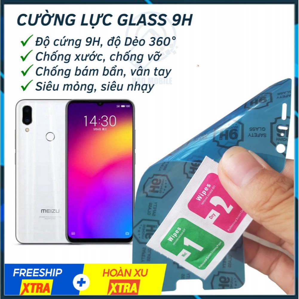 Dán cường lực dẻo nano Meizu Note 9