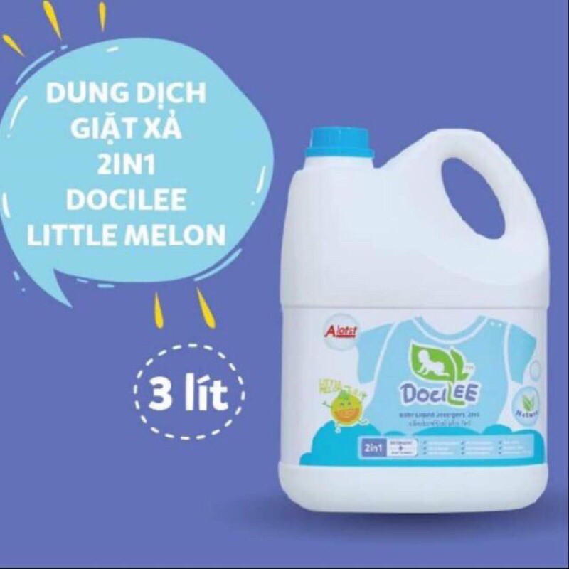 Nước Giặt Hữu Cơ DOCILEE Chính Hãng Nhập Khẩu Thái Lan