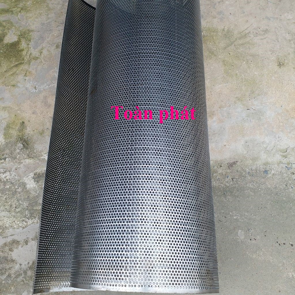 Tôn dầu đột lỗ tổ ong lỗ 4li