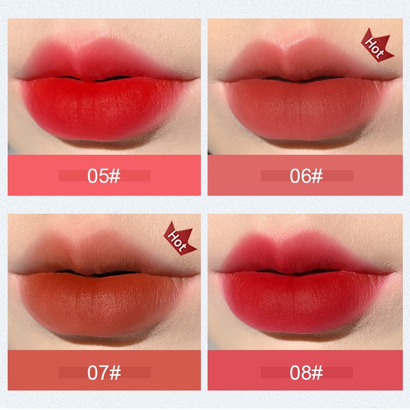 [Hàng mới về] Son môi nhung lì màu sắc  cao cấp hiệu quả