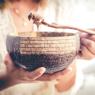 [Hàng Đẹp] Bát Gáo Dừa Viền Miệng